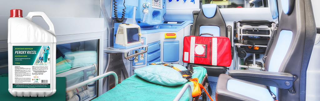 interior de uma Ambulâncias