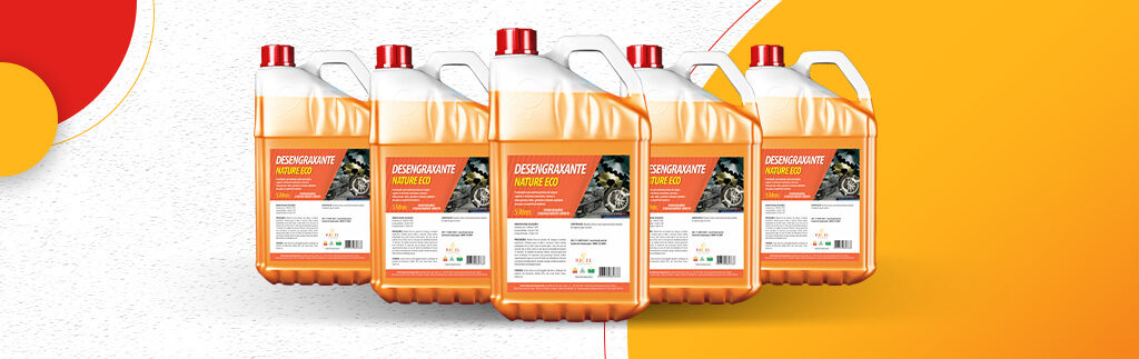 linha de produtos desengraxantes profissionais Riccel