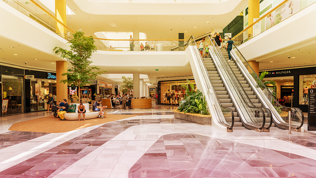hall de shopping
