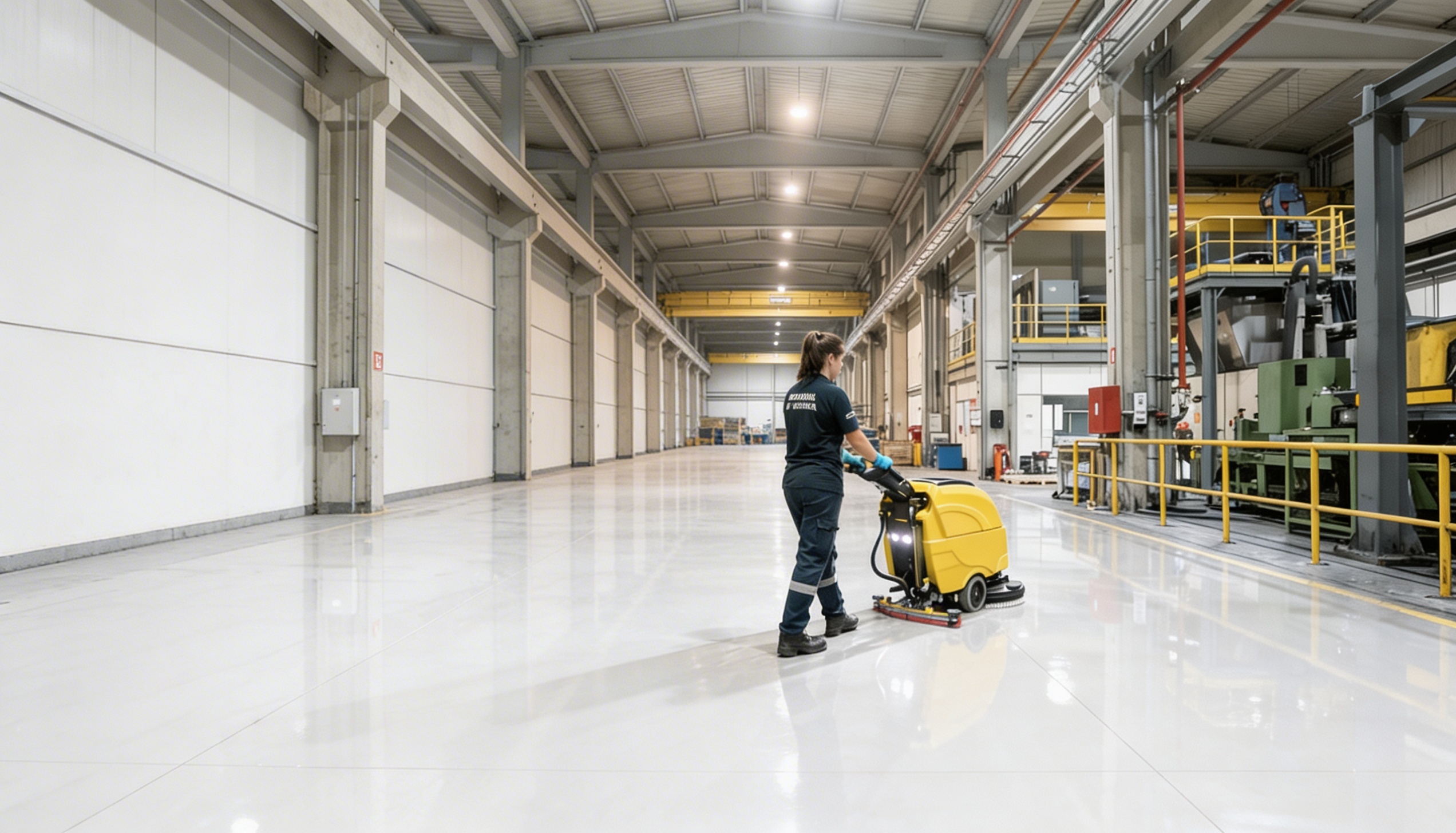 Ambiente industrial limpo