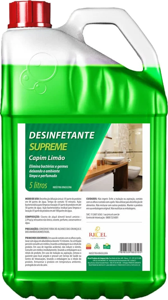 Desinfetante Supreme – Capim Limão
