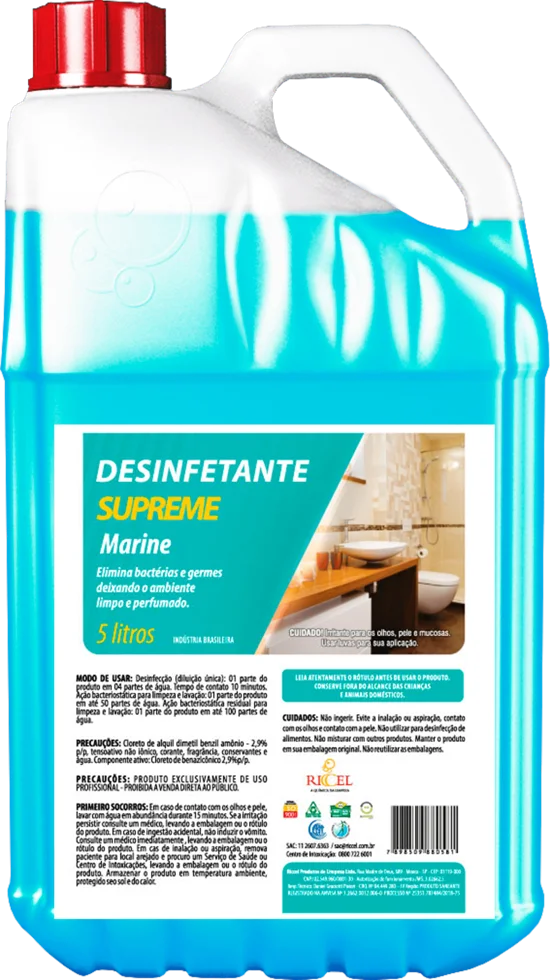 Desinfetante Supreme Marine