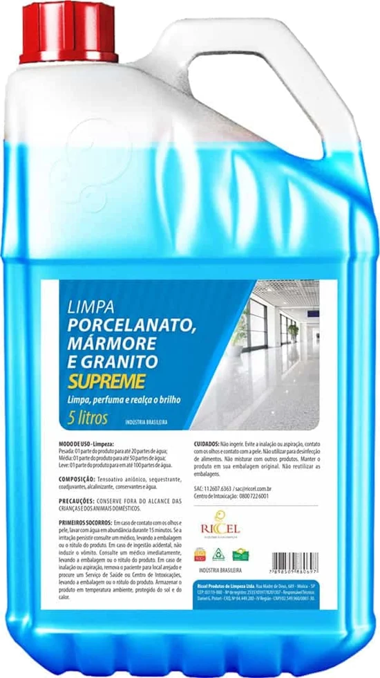Limpa Porcelanato, Mármore e Granito Supreme